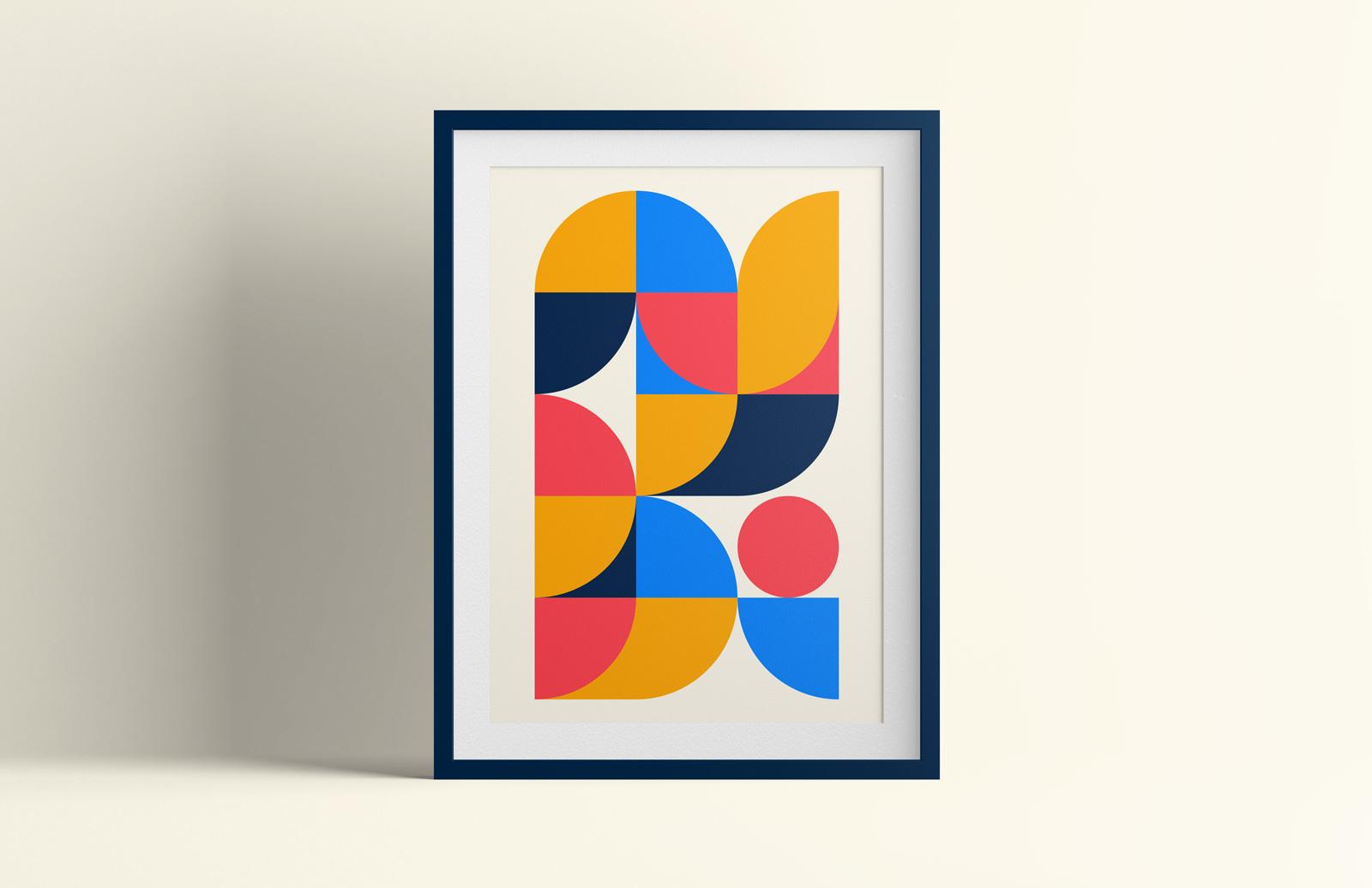 Large Geometric Photoshop Shapes