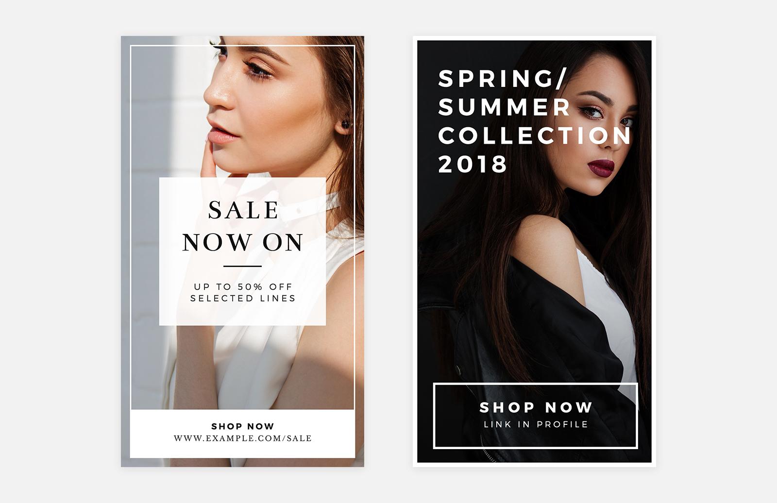 Large Free Instagram Stories Template Pack