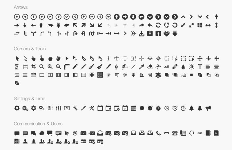 Large Signia - Vector Icon Pack
