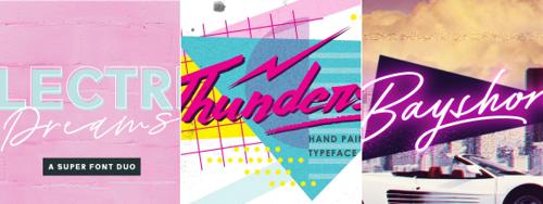 24 90s Fonts for Retro Nostalgia