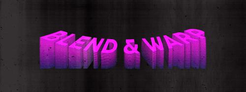 Easily Blend and Warp Live Text in Illustrator