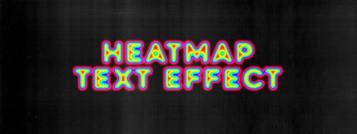 How to Make a Heatmap Text Effect in Photoshop