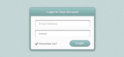 How To Create a Pretty Little Login Box in Fireworks