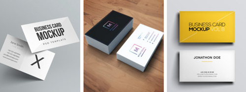 Top 40+ Free & Premium Business Card Mockup Templates