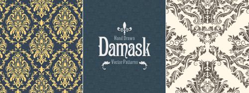 22 Beautiful Damask Patterns