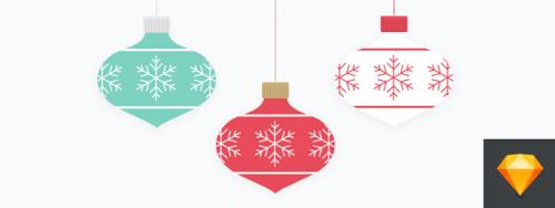 How to Create a Vector Festive Bauble Ornament with Sketch