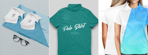 17 Polo Shirt Mockups to Make Designs and Collars Pop
