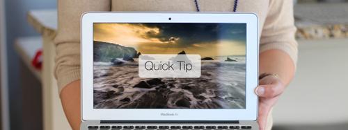 Quick Tip: How to mockup a screenshot on any computer screen with Photoshop