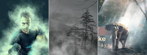 21 Smoke Effect Mockups โ Vector, Photo, and PSD