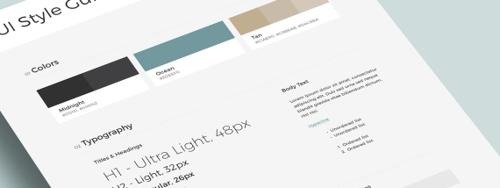 Style Guides: A Design Mock-up for the Responsive Web (Updated)