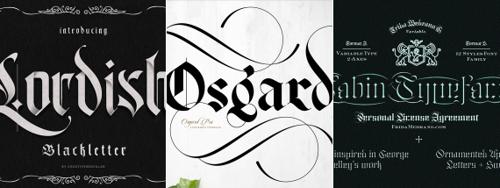 19 Ye Old English Fonts