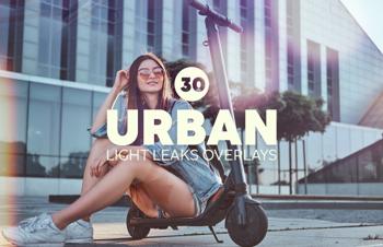 Urban Light Leaks Photo Overlays