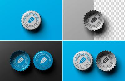 Bottle Cap Mockup