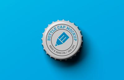 Bottle Cap Mockup