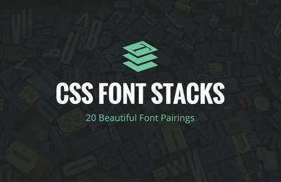 Free CSS Font Stacks