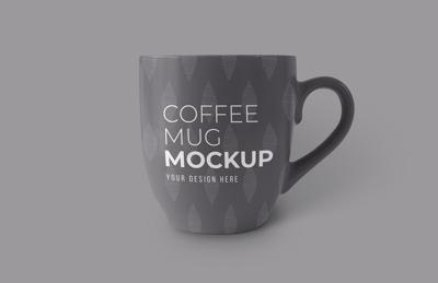 Ceramic Coffee Mug Mockup