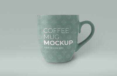 Ceramic Coffee Mug Mockup