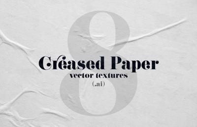 Creased Paper Vector Textures