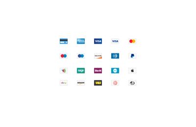 Credit Card Web Icons