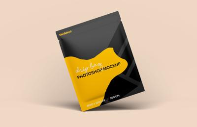 Drip Bag Mockup