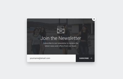 Email List Popup Templates (HTML)