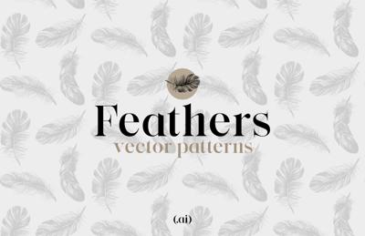 Feathers Vector Patterns