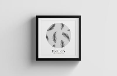 Feathers Vector Patterns