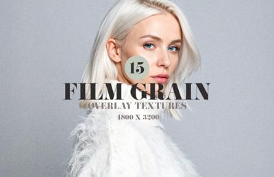 Film Grain Overlay Textures