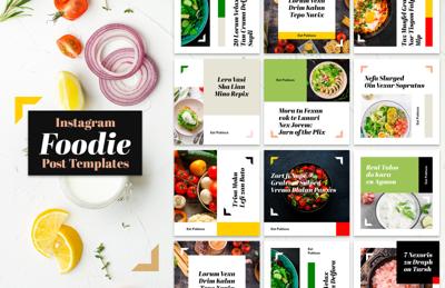 Foodie Instagram Post Templates