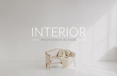 Interior Photoshop Action