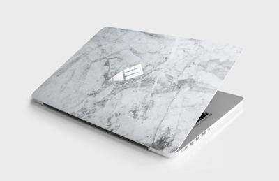 Laptop Sticker & Skin Mockup