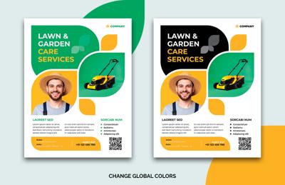 Lawn and Garden Flyer Template