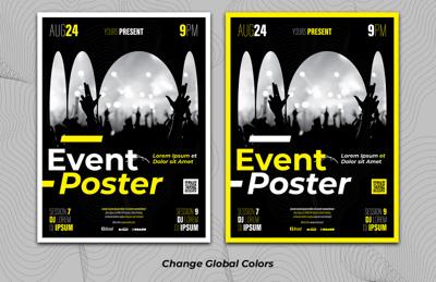Meshed Poster Template