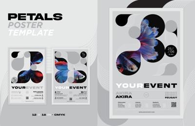 Petals Poster Template