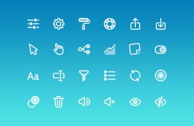 Free User Interface Vector Icons
