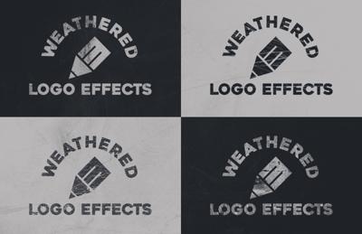 Weathered Logo Effects