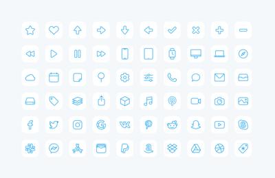 iOS 14 Minimal iPhone Icons