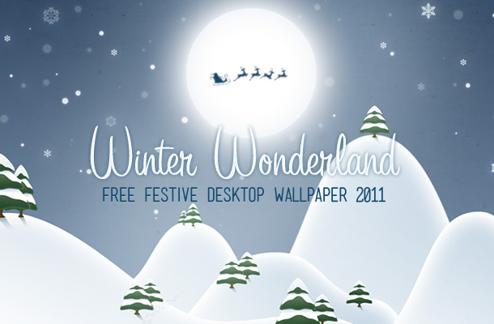 Free Festive Desktop Wallpaper 2011