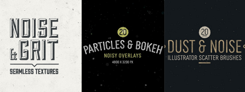 30 Noise Textures for an Excellent 90's Feel - PSD, Vector, EPS
