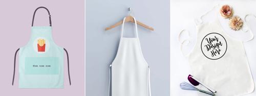 24 Apron Mockups — Look like a Master Chef