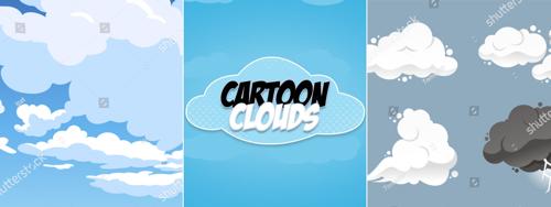 17 Cartoon Cloud PNGs to Love