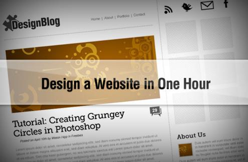 How To Design a Website in One Hour