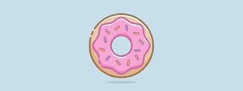 Create a Mouthwatering Donut Icon with Illustrator