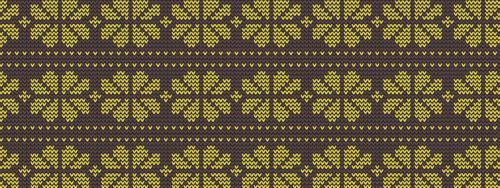 How to Create a Seamless Fair Isle Knitted Winter Pattern in Illustrator