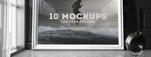 The 15 Best Poster Mockup Templates in 2017