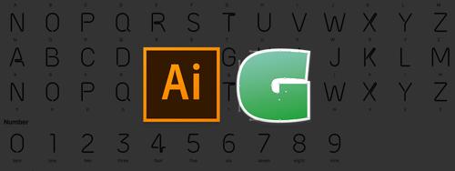 How to Make a Neon Font with Illustrator and Glyphs App