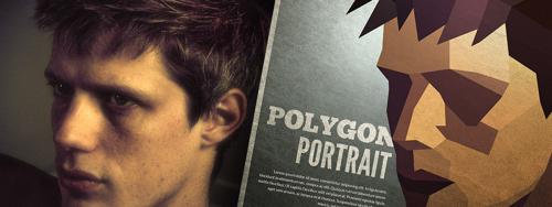 Create a Polygon Portrait Poster Design in 3 Easy Steps