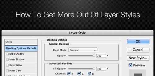 How To Get More Out Of Layer Styles
