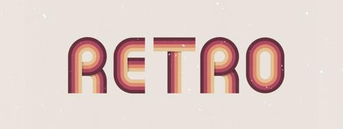 How to Create Retro Stripes Text Effect in Illustrator