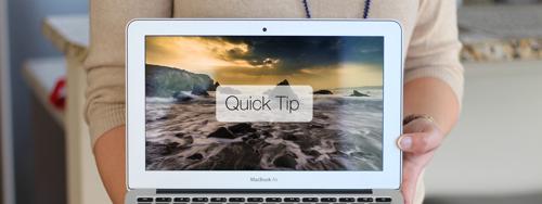 Quick Tip: How to mockup a screenshot on any computer screen with Photoshop
